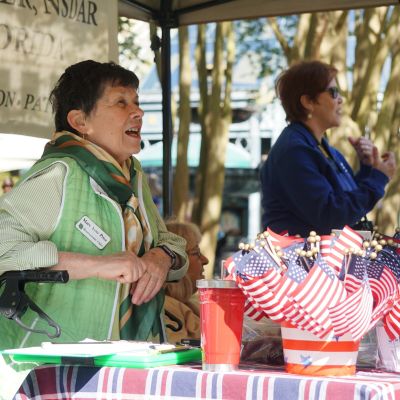 History Festival Exhibitor table.