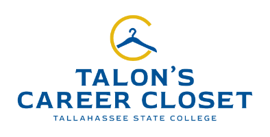 Talon's Career Closet at Tallahassee State College Logo.