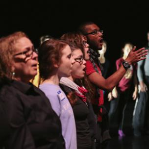 The Tallahassee Civic Chorale performs with FSU Chorale