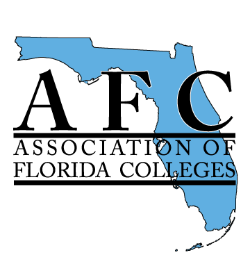 AFC Logo. Name displayed over the state of Florida.